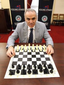 Kasparov, fotografiado hace dos años en un congreso. AP