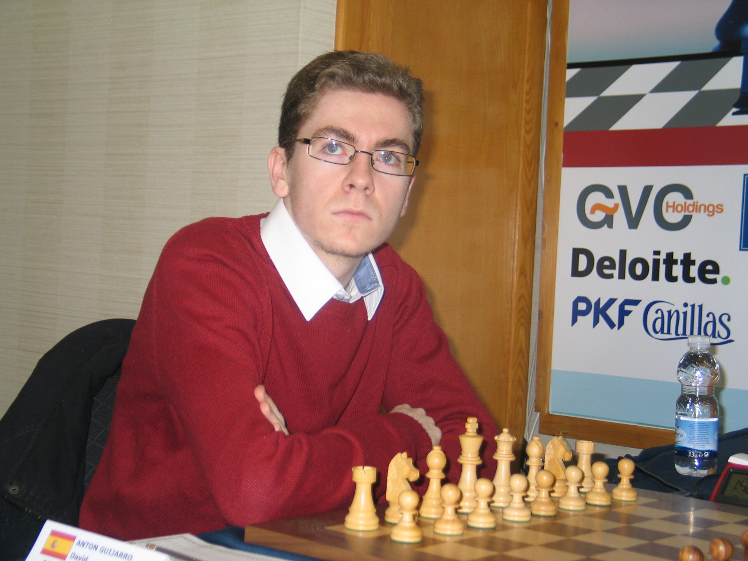 David Antón, subcampeón de Europa, en el ‘Torneo Internacional de Ajedrez’ en Alcubierre