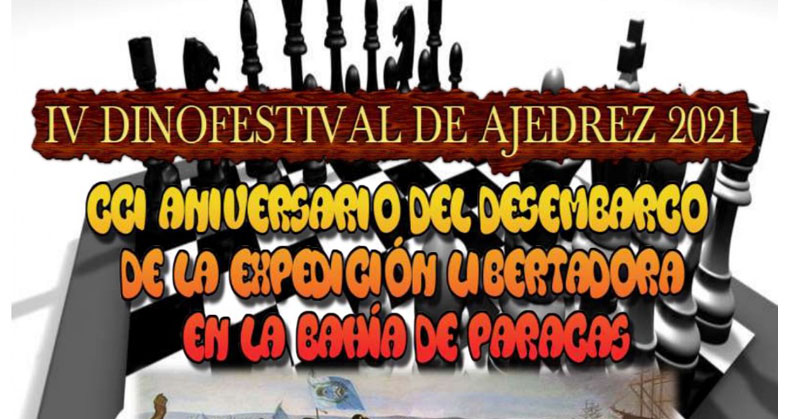 IV Dinofestival de Ajedrez Online, 8 set 2021, inscripción gratis! - Torre  64 - Ajedrez Peruano