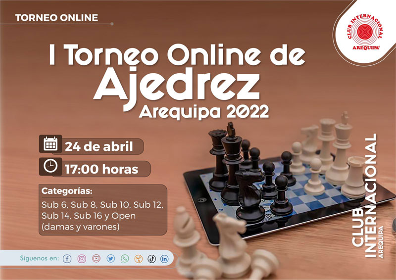 1° Torneo de Ajedrez Online
