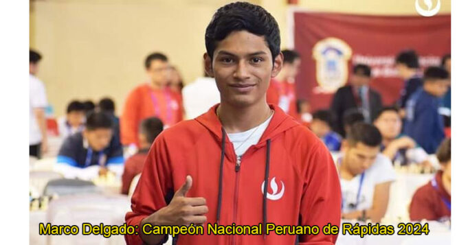 Marco Delgado: Campeón Nacional Peruano de Rápidas 2024