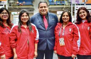 Equipo Femenino Peruano. Foto cortesía: Patricia Claros Aguilar