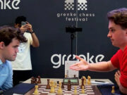 Carlsen consigue un récord de nueve de nueve en el Grenke Freestyle Open