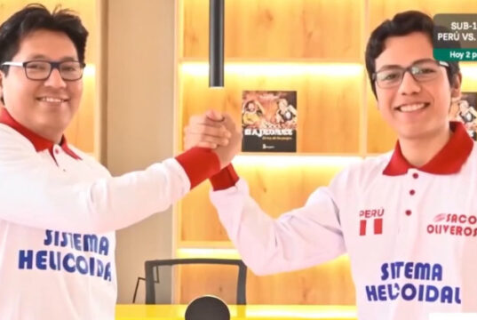 Jorge Cori y Steven Rojas en la Copa Mundial este 31.10.2025