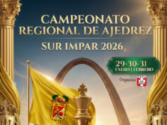 CAMPEONATO REGIONAL DE AJEDREZ SUR IMPAR TACNA - 2026, 29 ene al 1 feb
