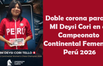 Deysi Cori campeona Continental 2026: oro en blitz y rápidas