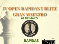 Mala.- IV IRT RÁPIDAS Y BLITZ GRAN MAESTRO O PEN, 2 May 2026