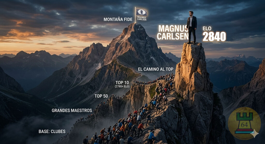 ¿Por qué es casi imposible alcanzar a Magnus Carlsen en el ranking mundial?