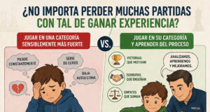 ¿No importa perder muchas partidas con tal de ganar experiencia?