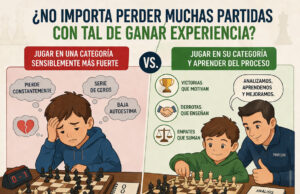 ¿No importa perder muchas partidas con tal de ganar experiencia?