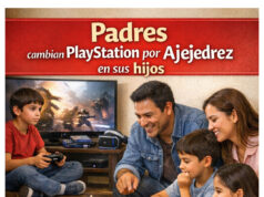 Padres cambian el PlayStation por el ajedrez