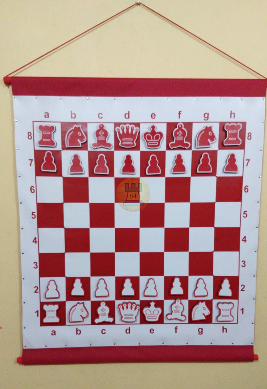 Tablero Mural de Ajedrez para Enseñanza Grande - Imagen 6