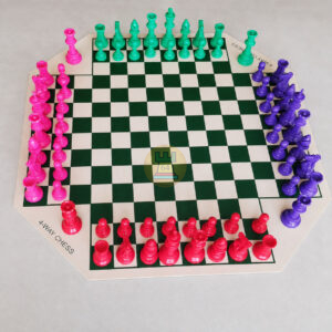 Ajedrez para 4 jugadores: estrategia, color y diversión