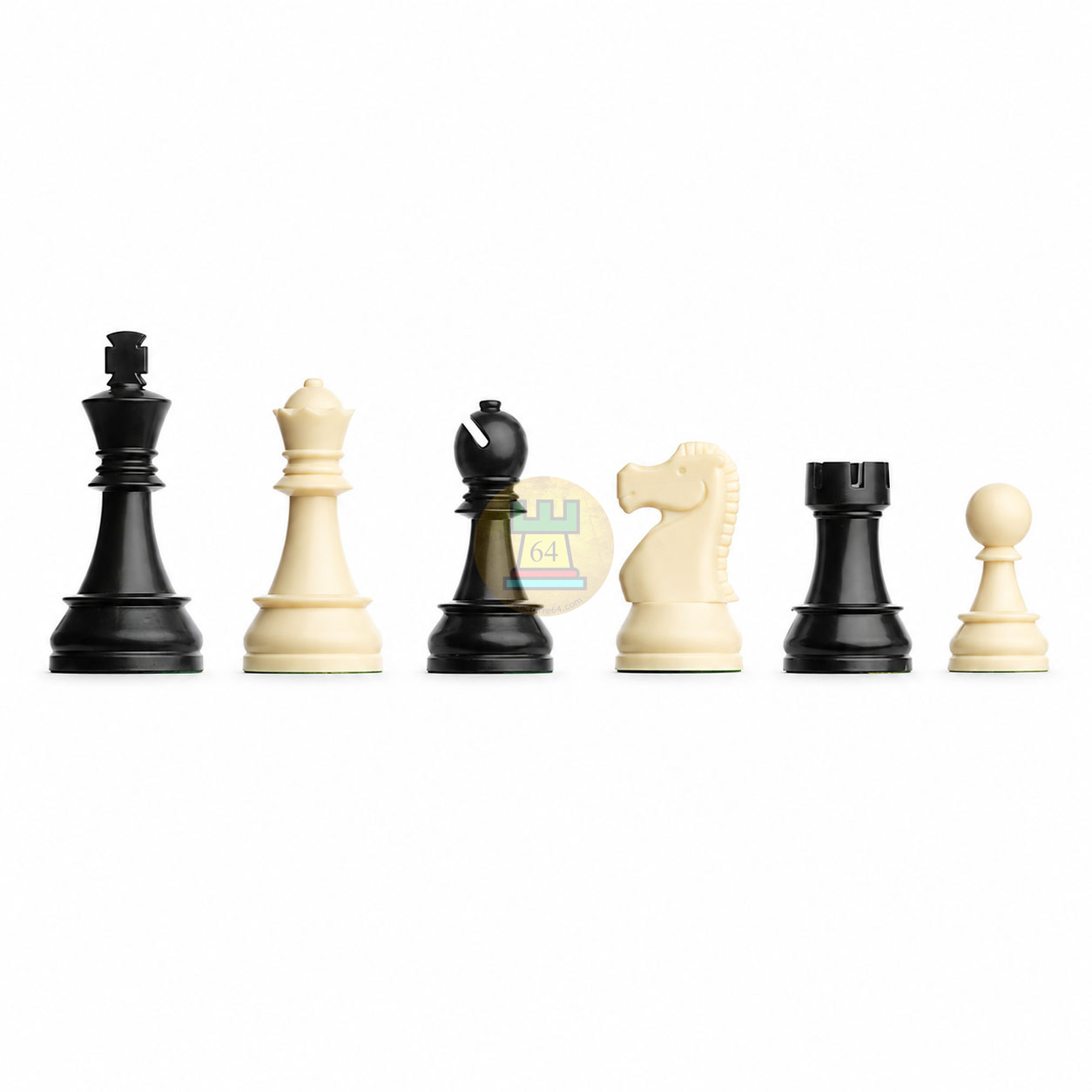 Piezas de ajedrez de plástico DGT de 9,5 cm - Imagen 2