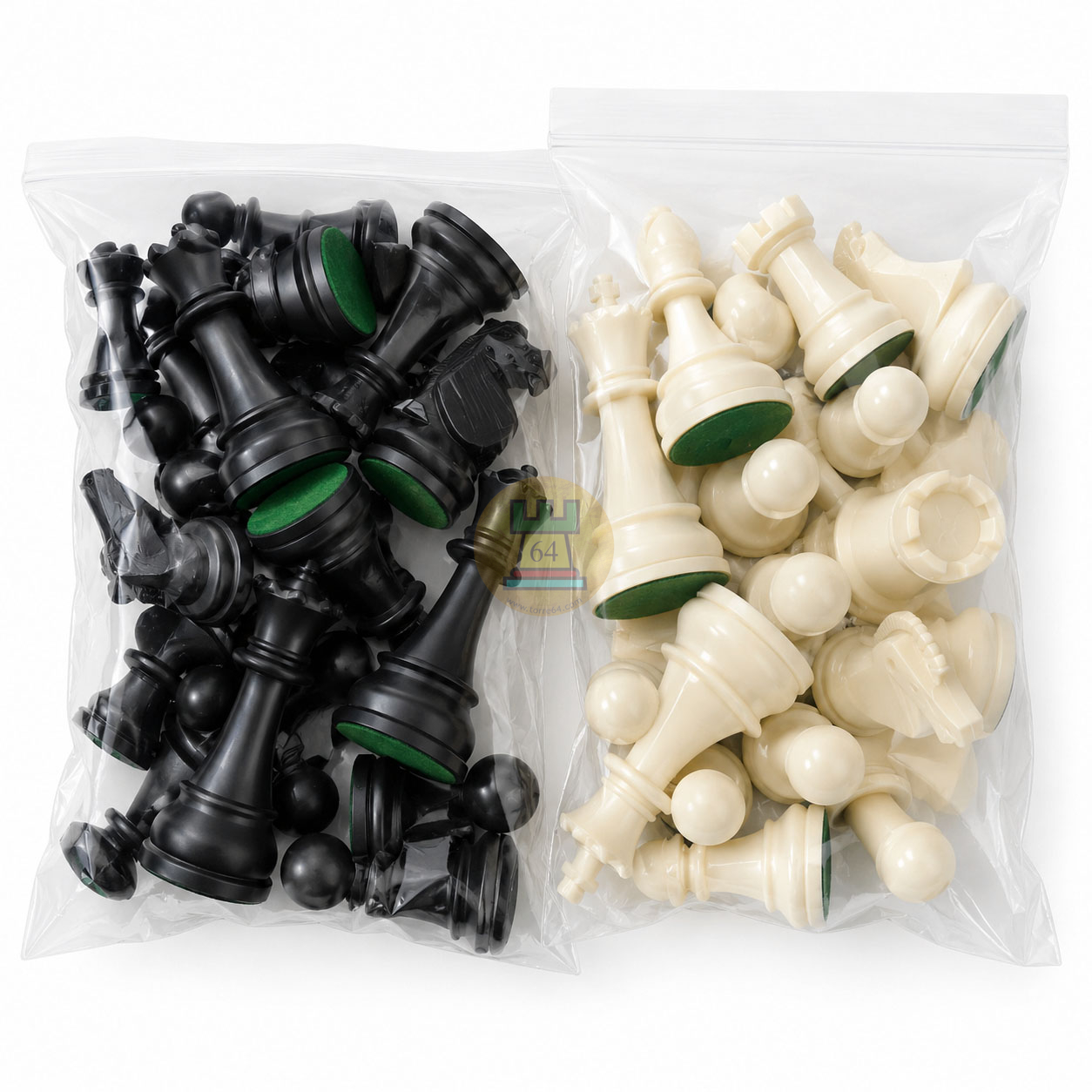 Piezas de ajedrez de plástico DGT de 9,5 cm - Imagen 6