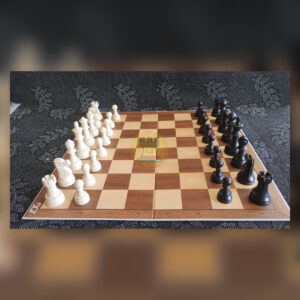 Set de Ajedrez DGT con Piezas de Plástico y Tablero Plegable