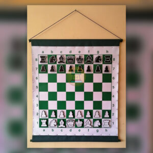Tablero Mural de Ajedrez para Enseñanza de 1x1 metro